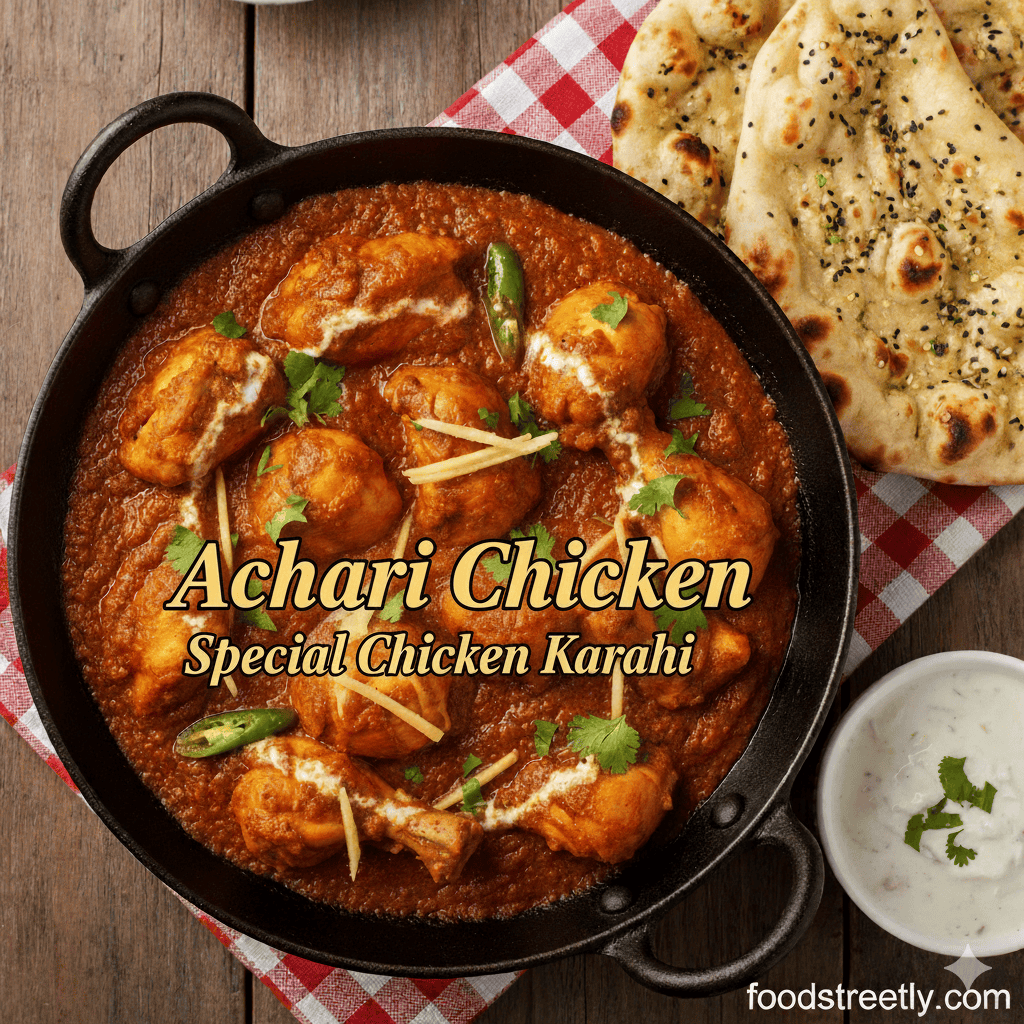 Achari Chicken Karhai