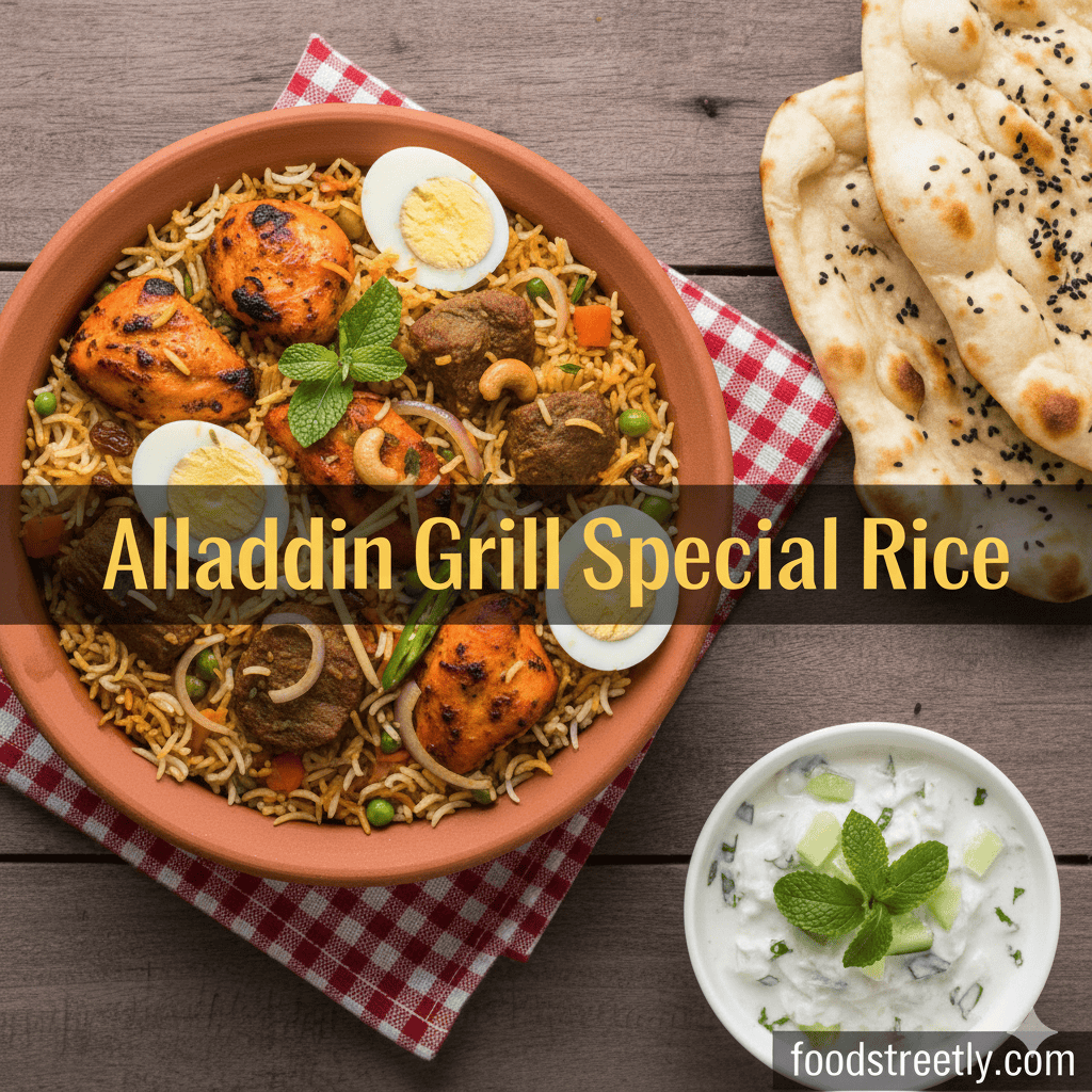Aladdin Grill Special Rice
