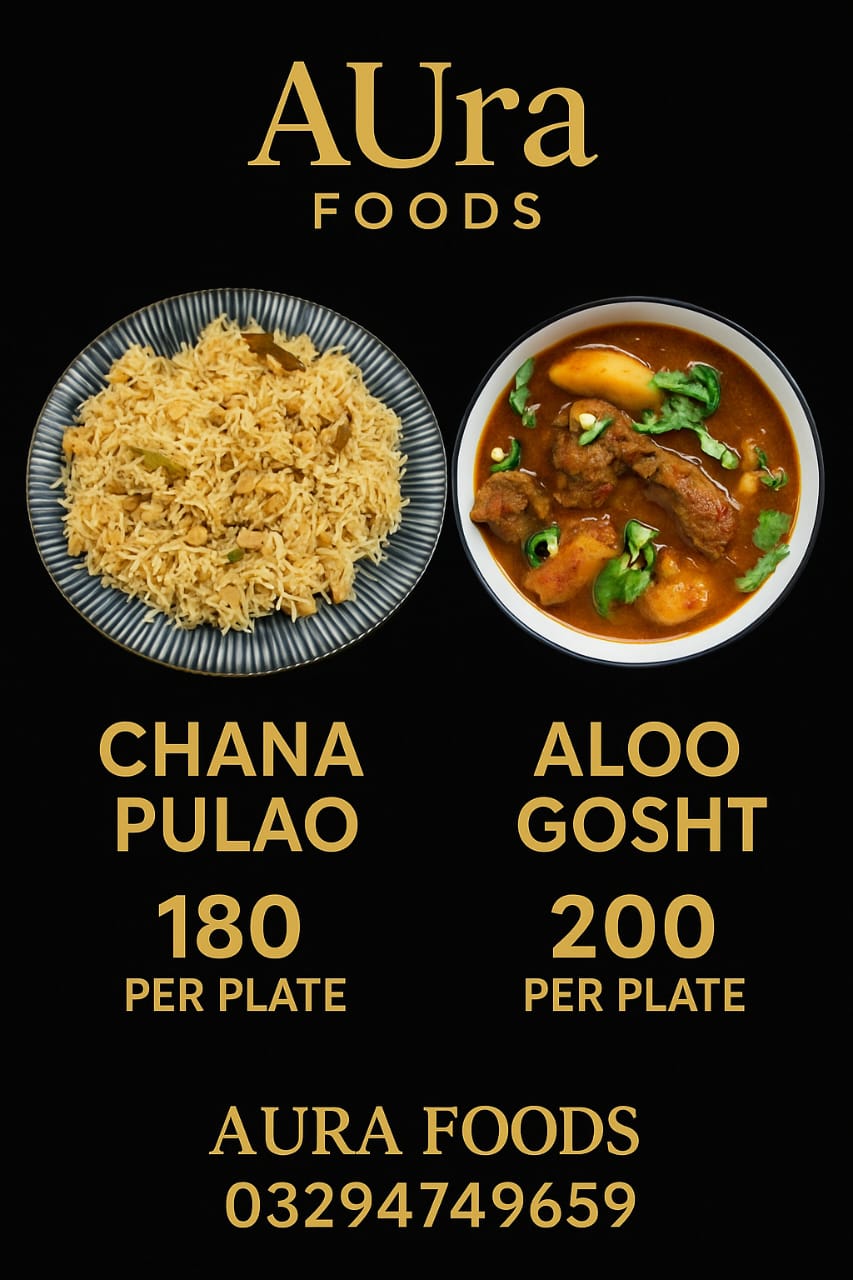 Channa Pulao ALo Gosht