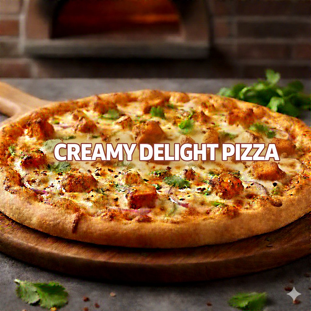 Creamy Delight Pizza
