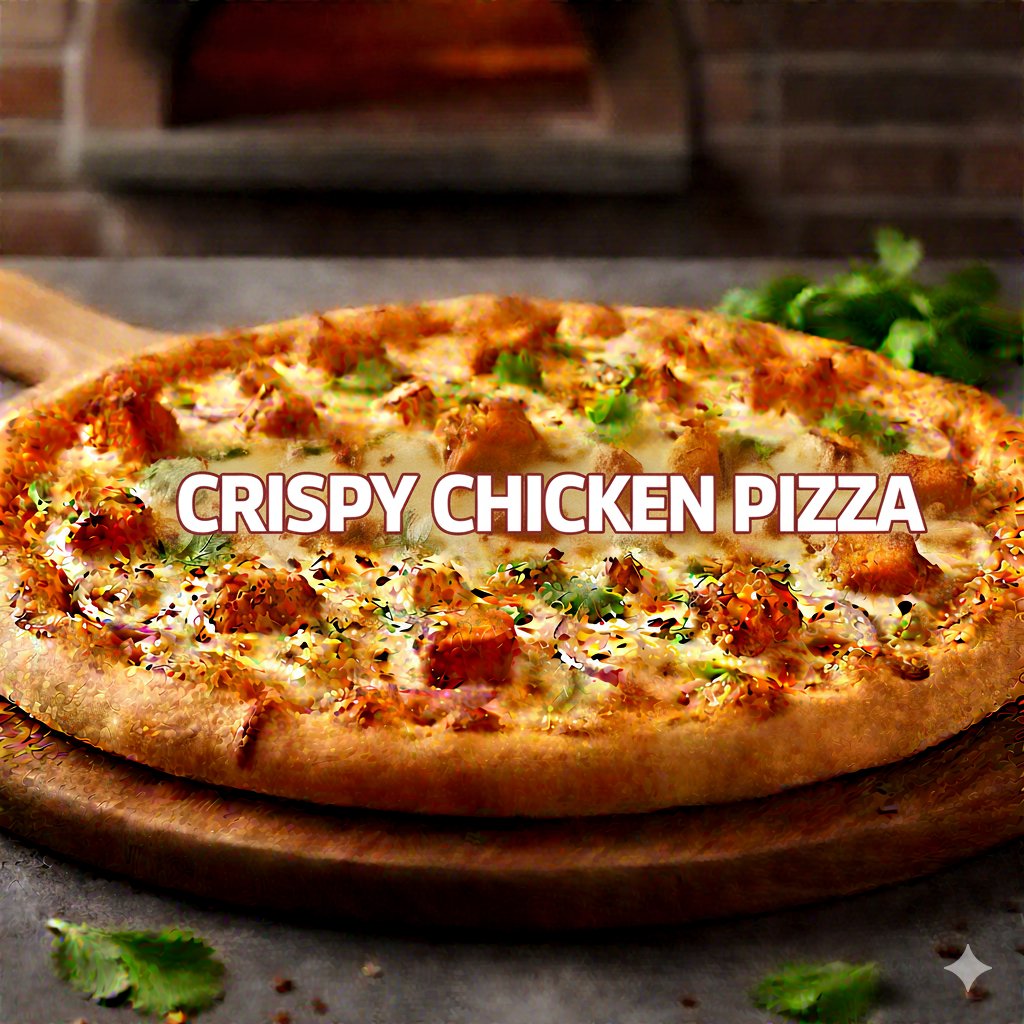 Crispy ChickenPizza