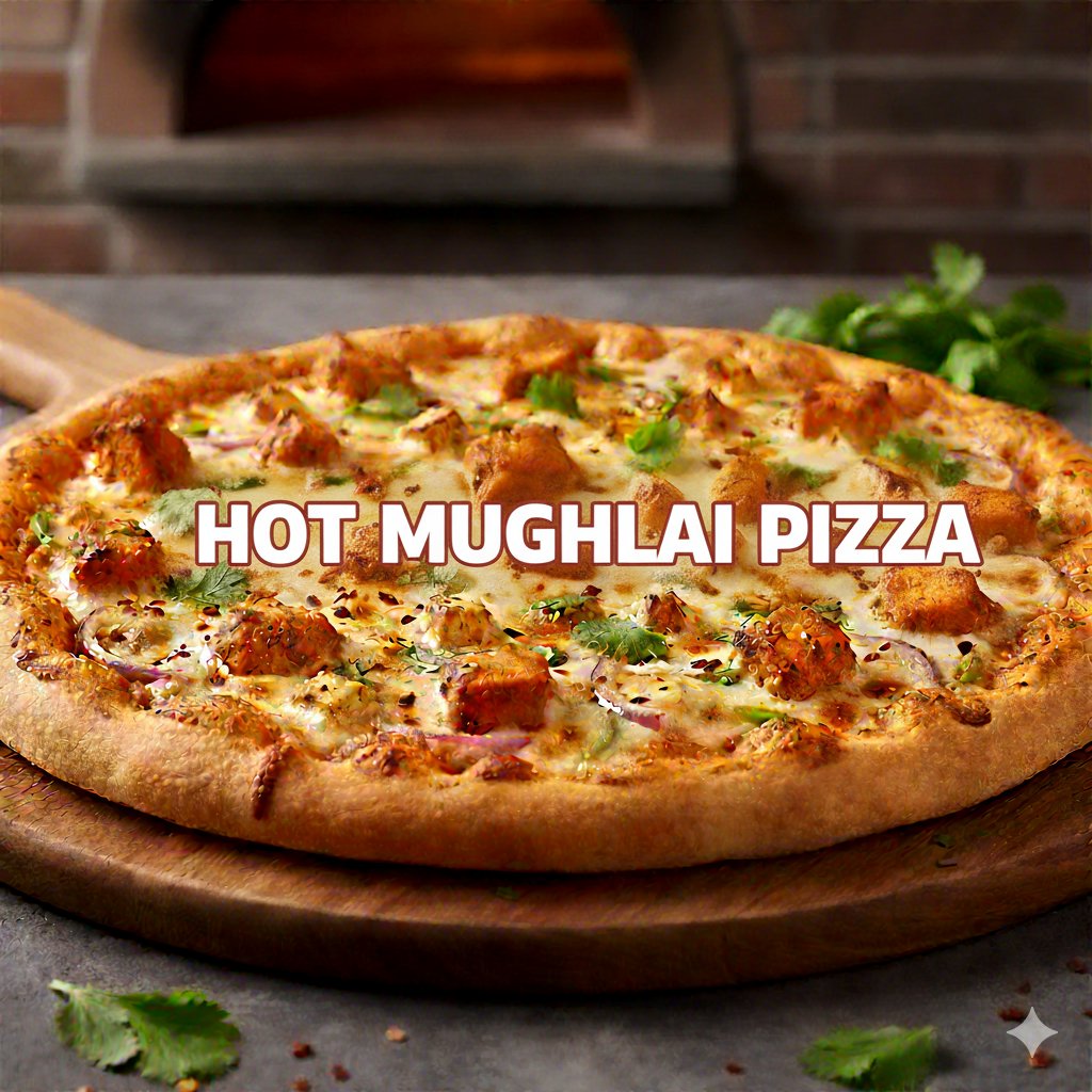Hot Mughlai Pizza