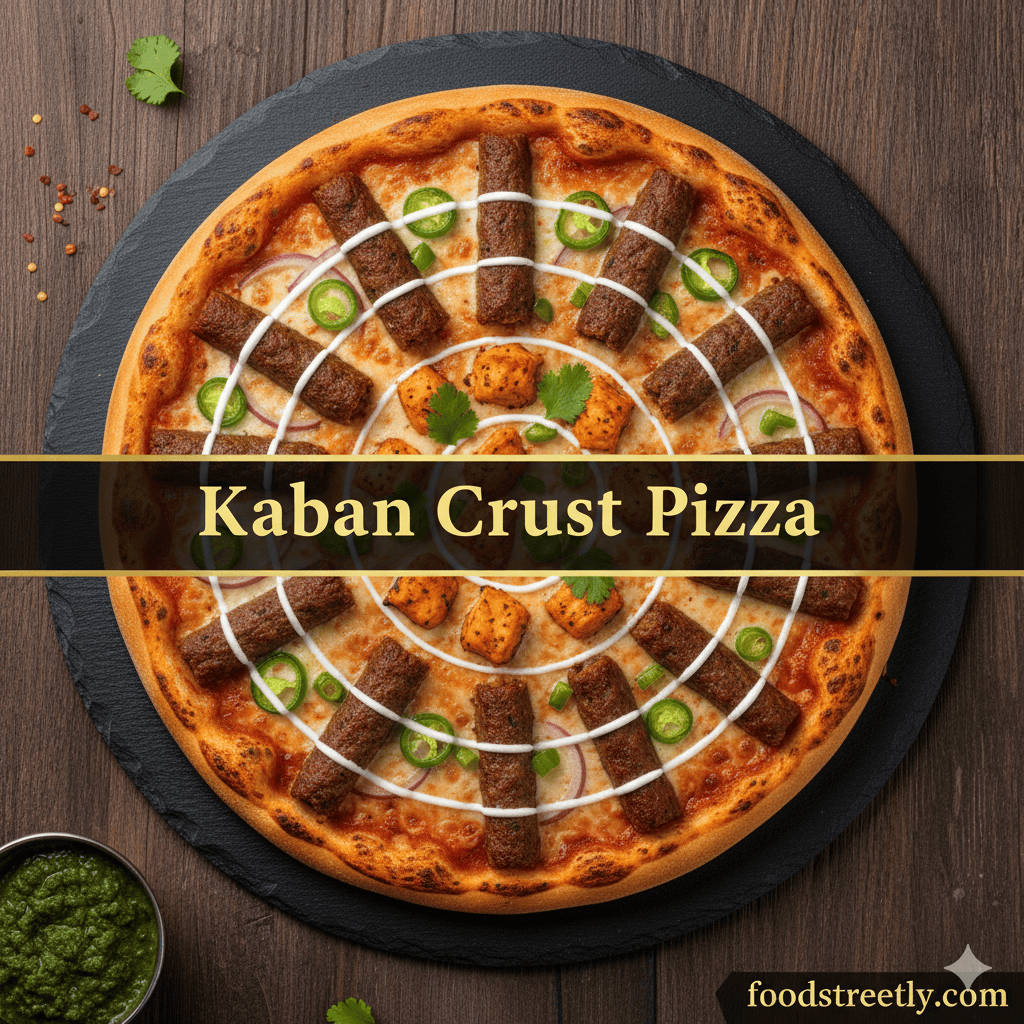 Kabab Crust Pizza Kabab Crust Pizza