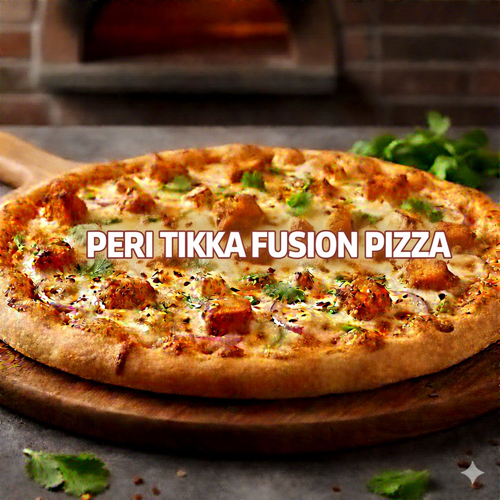 Peri Tikka Fusion Pizza