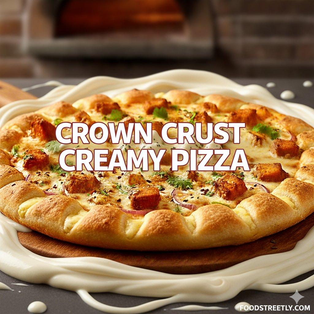 creamy pizza