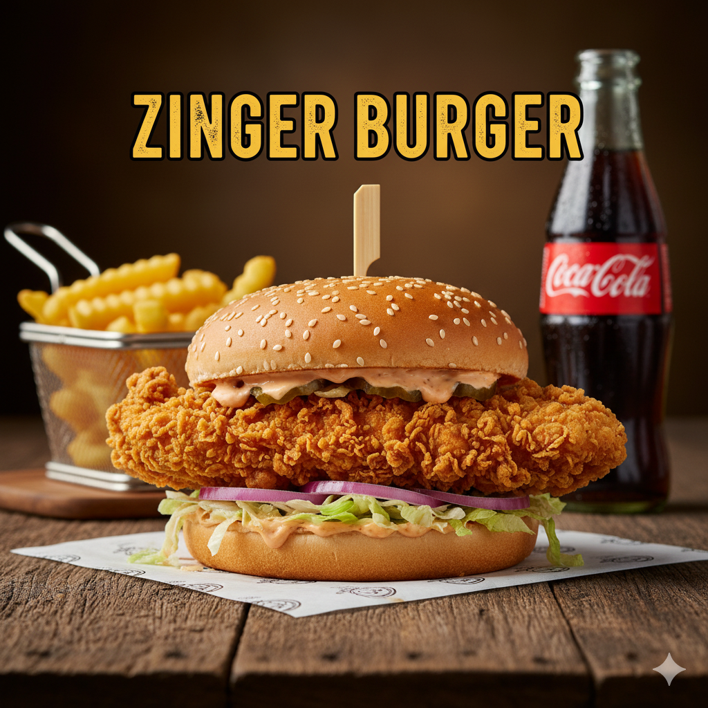 zinger burger